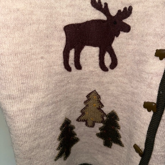 Marisa Christina Nature Print Jacket - Beige and Brown 100% wool - Picture 6 of 11